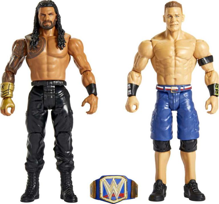 WWE Roman Reigns vs John Cena Championship Showdown 2-Pack