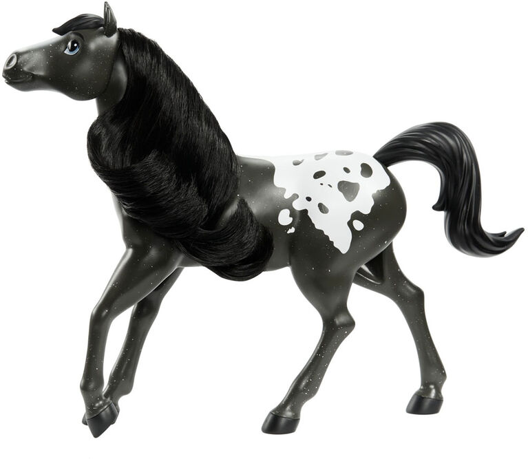 Spirit: l'indomptable - Cheval de troupeau  - Crinière longue noire