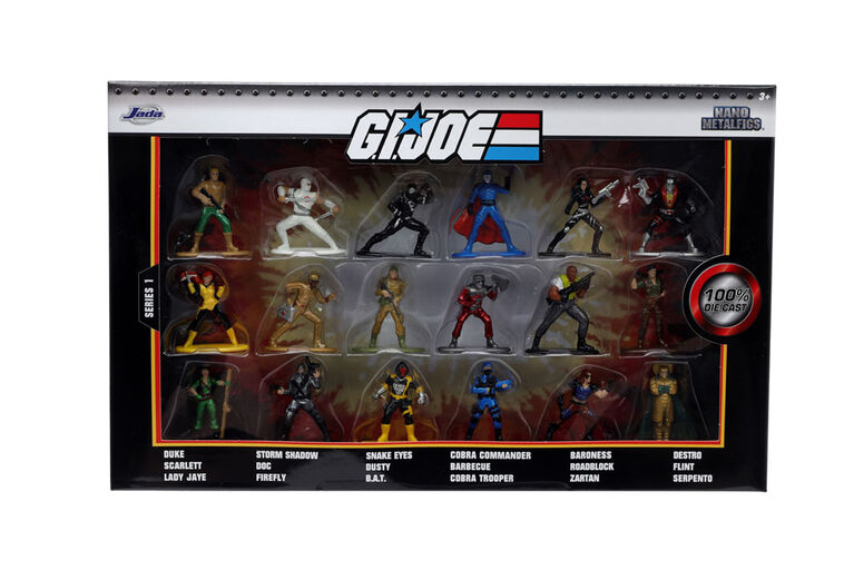 18 Pack Metal Figures - G.I. Joe
