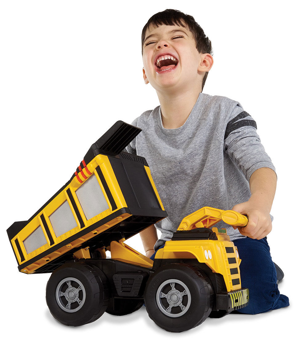 kid galaxy mega dump truck