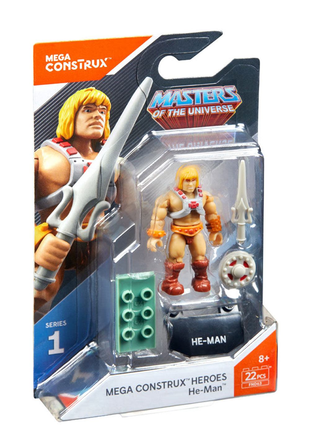 Mega Construx Heroes He Man Buildable Figure