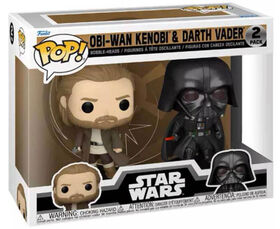 POP Vinyl:Star Wars 2pk-Obi-Wan and Vader(MT) - R Exclusive
