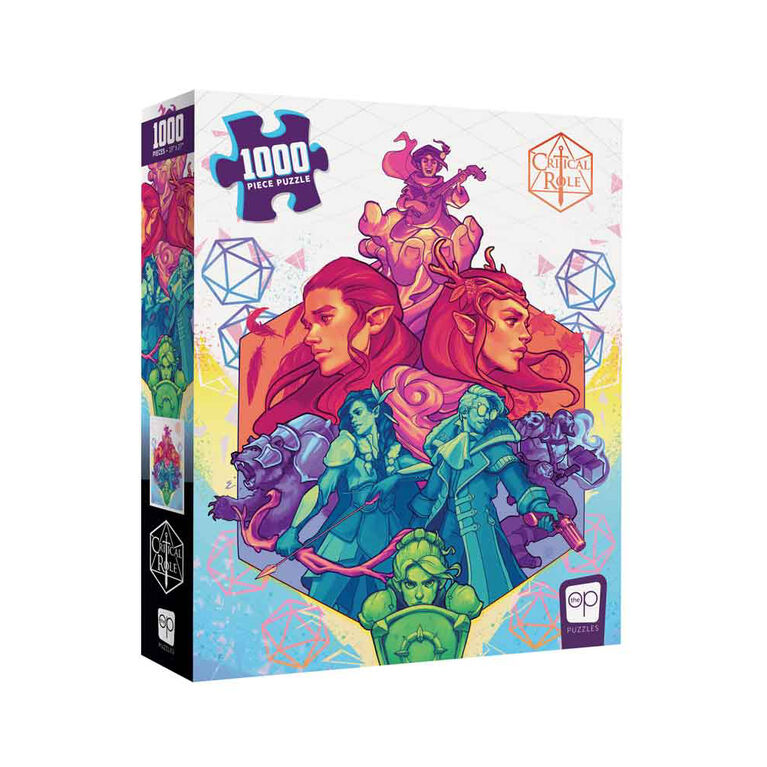 Critical Role "Vox Machina" 1000 Piece Puzzle - English Edition