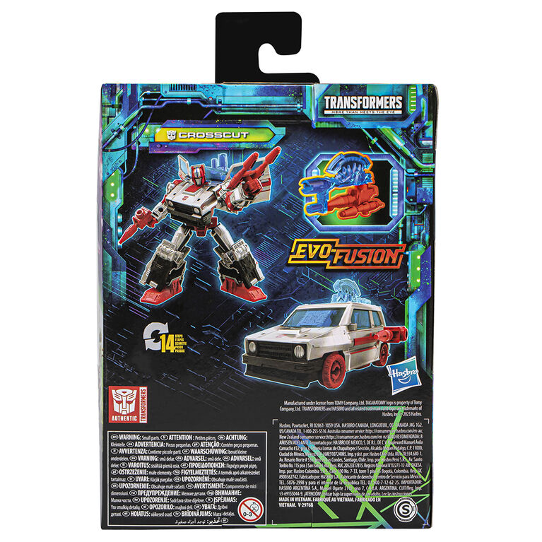 Transformers Legacy Evolution Deluxe Crosscut 5.5 Inch Action Figure