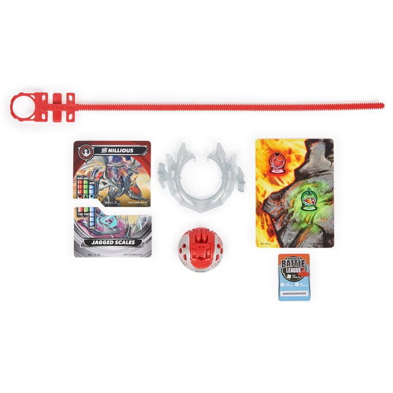 Bakugan, Special Attack Nillious, Spinning Collectible, Customizable Action Figure and Trading Cards