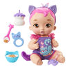 My Garden Baby - Poupée - Bébé Chaton Repas et Câlins - Notre exclusivité