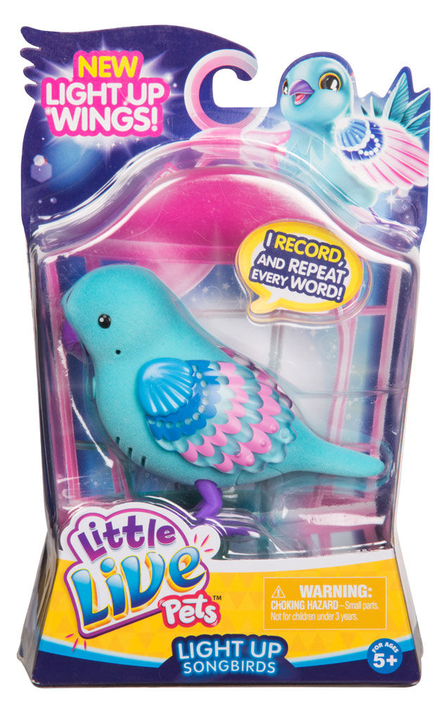 Little Live Pets Light Up Songbirds Shelly Shimmer