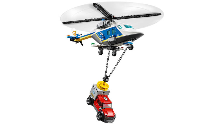 Jouet-véhicule Adventure Force petit hélicoptère de police à