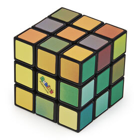 Rubik's Impossible, le jeu de casse-têtes classique de correspondance de couleurs et de résolution de problèmes 3x3 original de difficulté avancée, pour les enfants et les adultes à partir de 7 ans