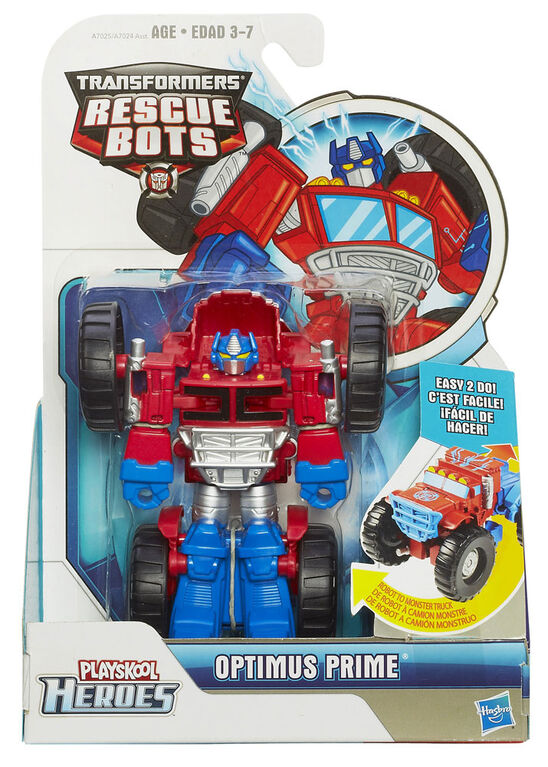 Playskool Heroes Transformers Rescue Bots Optimus Prime Figure