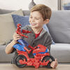 Spider-Man Titan Hero Series Spider-Man Figure with Power FX Cycle