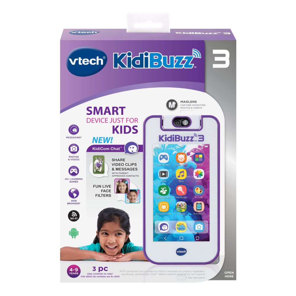 VTech KidiBuzz 3 Purple English Edition