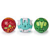 Bakugan Starter Pack 3-Pack, Haos Hyper Dragonoid, Collectible Action Figures