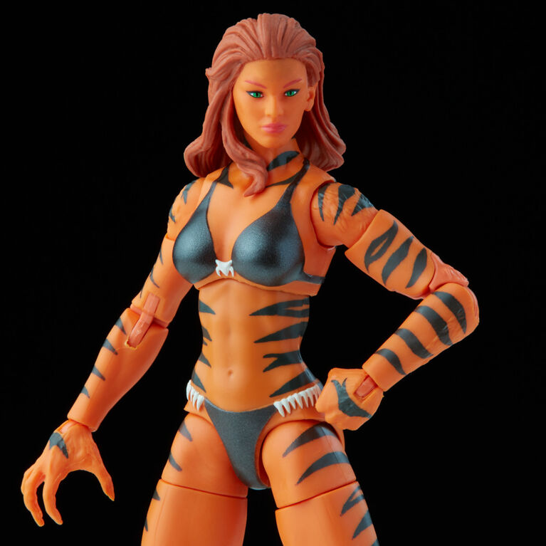 Marvel Legends Series Avengers 6-inch Scale Marvel's Tigra Figure and 3 Accessories