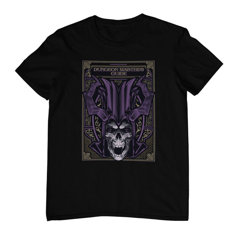 Donjons et Dragons- Tshirt noir- Moyen