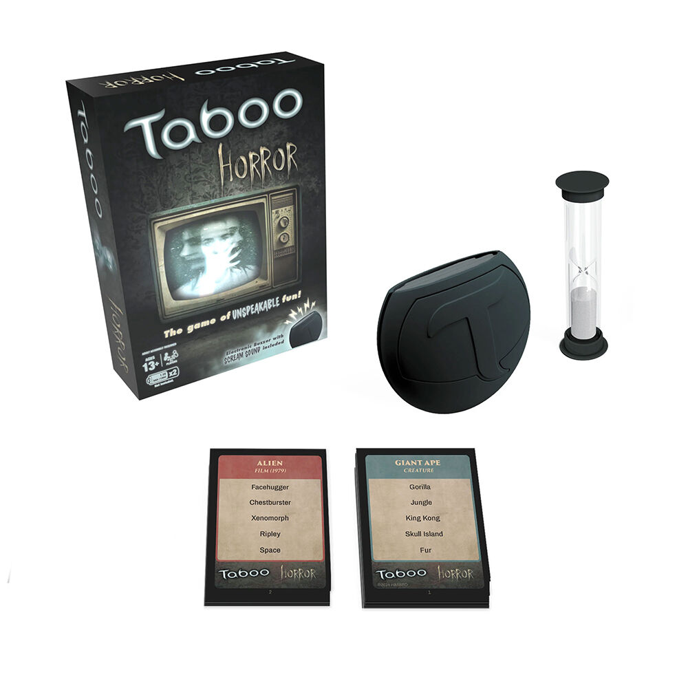 USAopoly TABOO: Horror Card Game - English Edition
