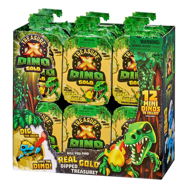 Treasure X-Dino Gold Single Pack - One per purchase