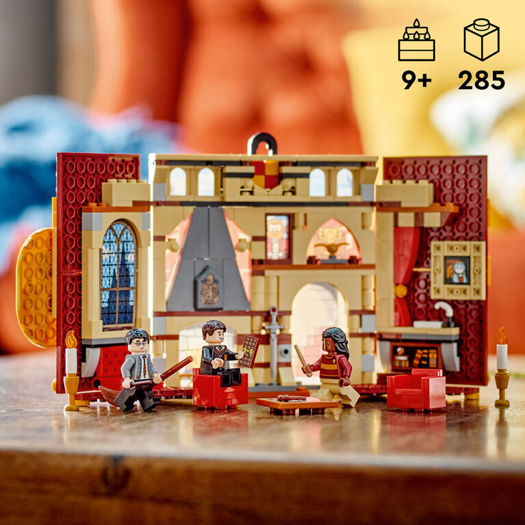 LEGO Harry Potter La bannière de la maison Gryffondor 76409 Ensemble de jeu de construction (285 pièces)