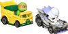 Hot Wheels RacerVerse Die-Cast Cars, Set of 2 Toy Vehicles with Character Drivers Optimized for RacerVerse Track (Styles May Vary)