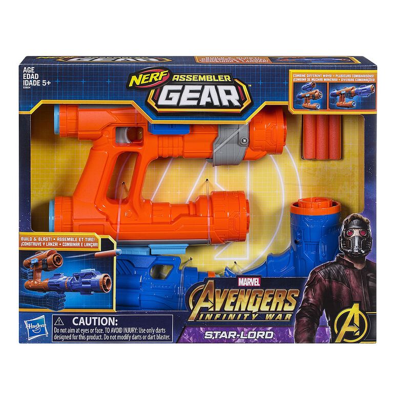 Marvel Avengers: Infinity War - Nerf Assembler Gear - Star-Lord.