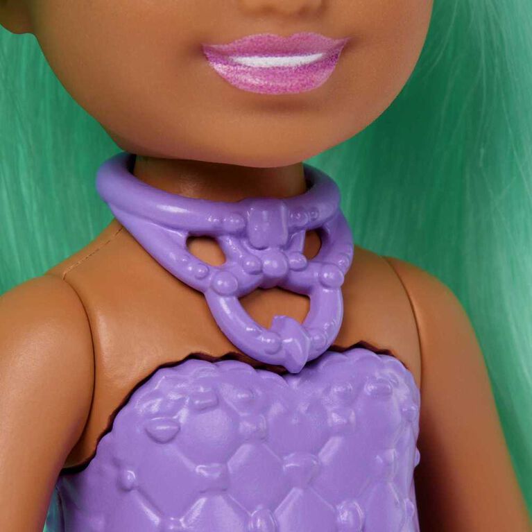 Unicorn-inspired Chelsea Barbie Doll with Green Hair, Unicorn Toys