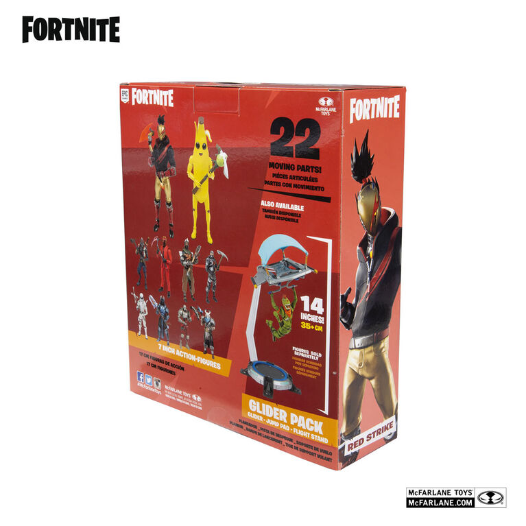 Fortnite - Figurine de 7 pouces - Red Strike
