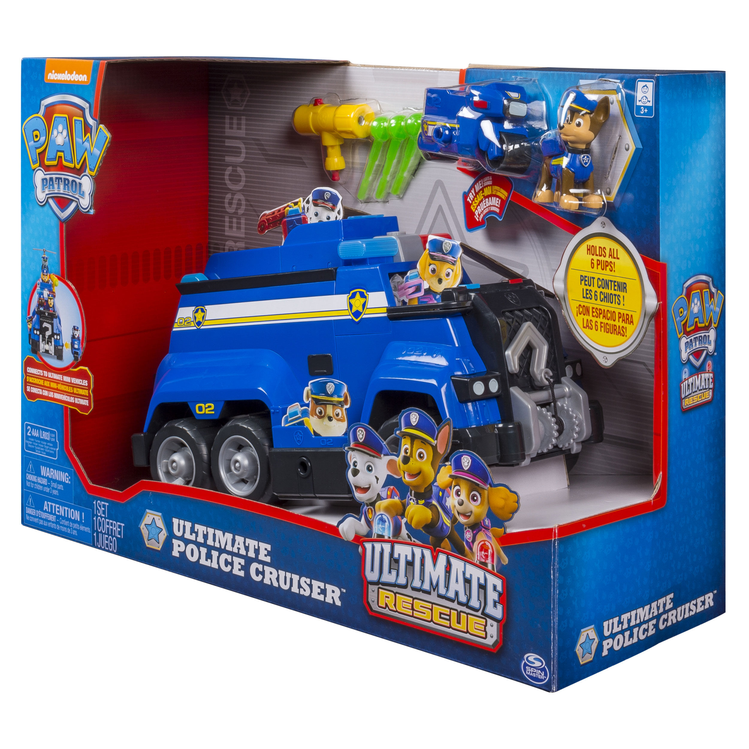 paw patrol ultimate rescue police car