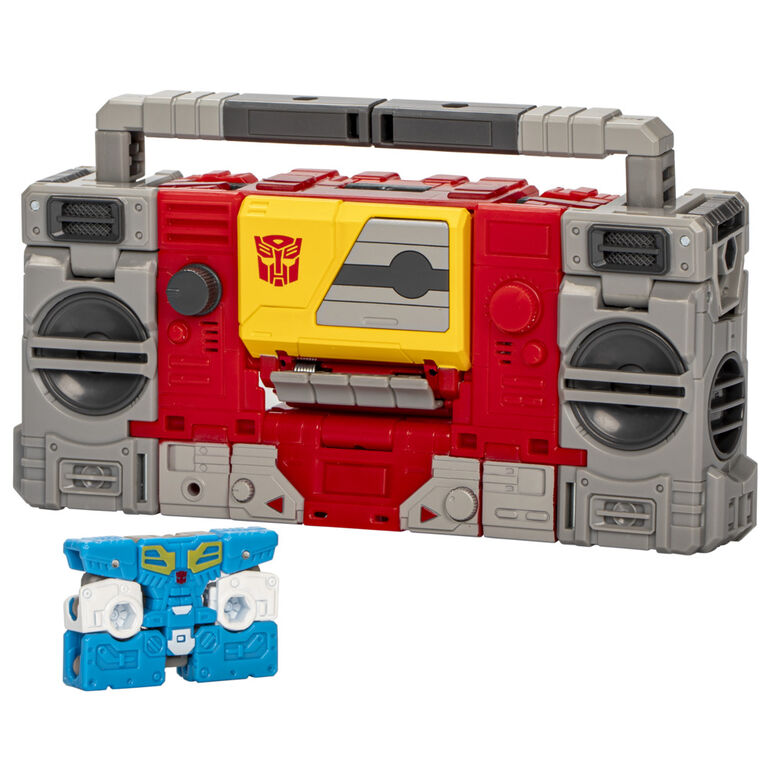 Transformers Generations Studio Series, figurines 86-25 Autobot Blaster et Eject classe Voyageur, Les Transformers : le film - Notre exclusivité