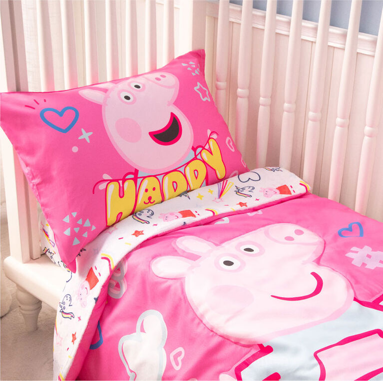 Peppa Pig 3-Piece Toddler Bedding Set