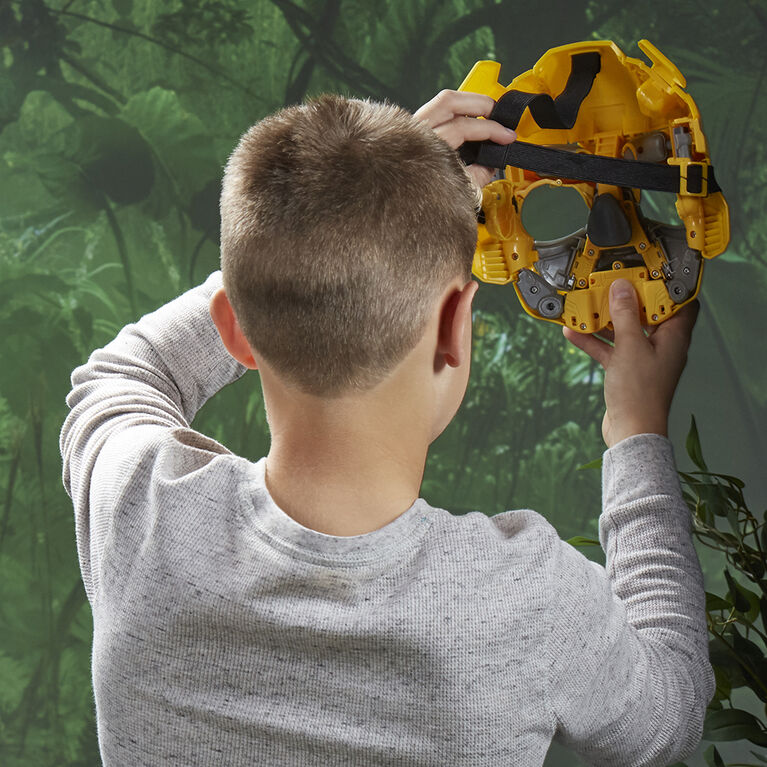 Transformers Toys Transformers: Rise of the Beasts Movie Bumblebee 2-in-1 Converting Mask, 9-inch