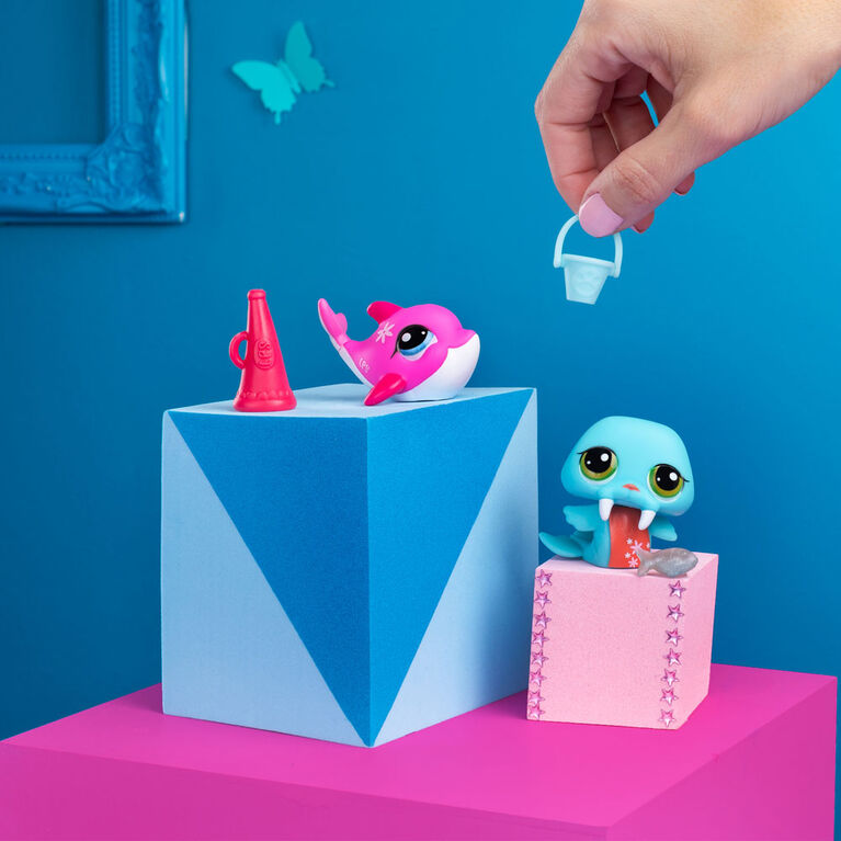 Littlest Pet Shop Pet Pairs 2-Pack Fin-tastic Stunts