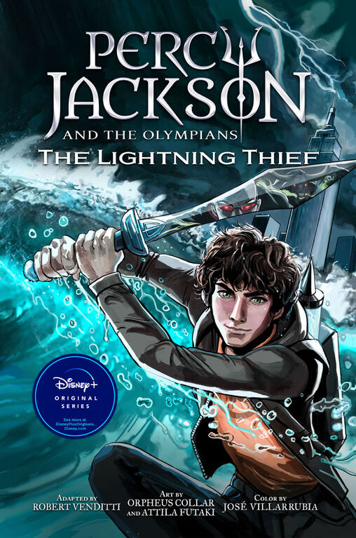 Percy Jackson and the Olympians The Lightning Thief The Graphic Novel (paperback) - English Edition