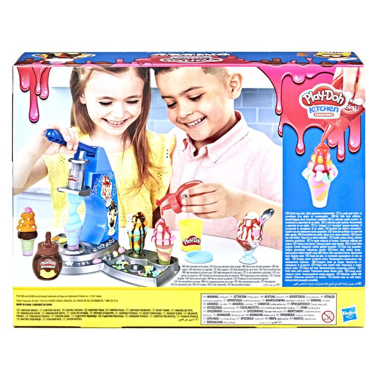 Play-Doh Kitchen Creations Drizzy Ice Cream Kitchen Playset - Play-Doh