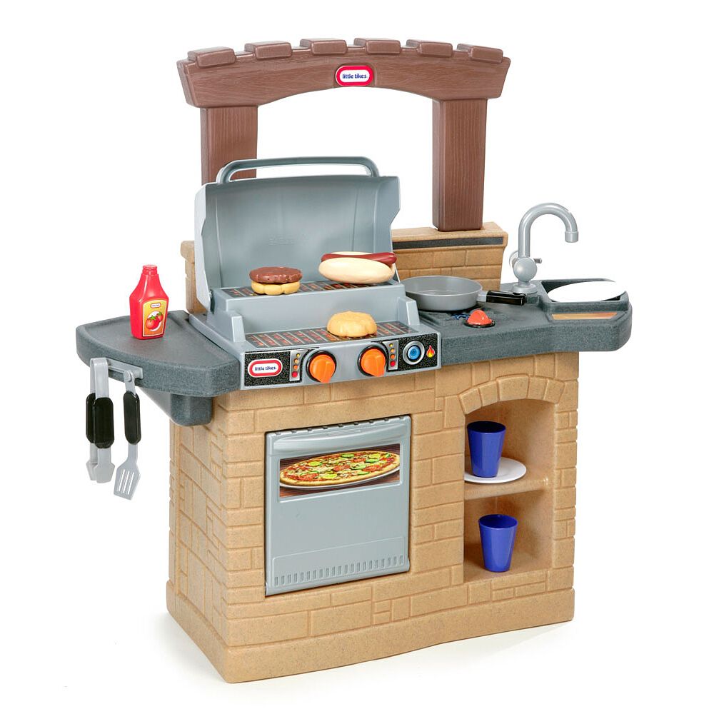 Little tikes sale barbecue grill set