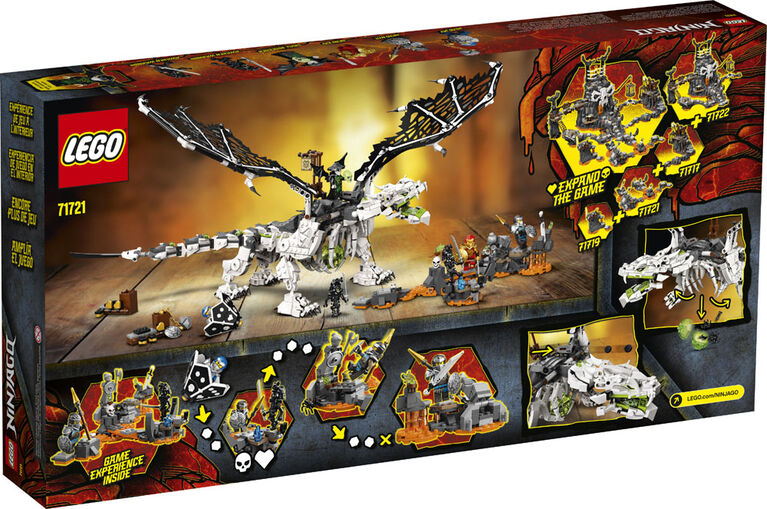 LEGO Ninjago Skull Sorcerer's Dragon 71721 (1016 pieces)