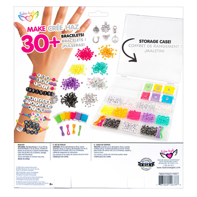 800+ Neon Bright Bead Kit