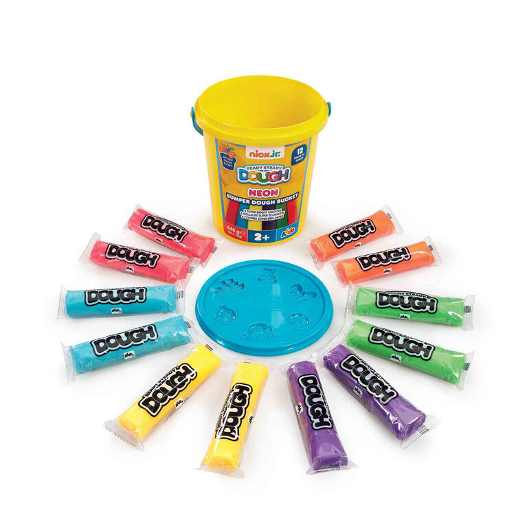 Nick Jr. Ready Steady Dough Neon Bumper Dough Bucket - R Exclusive