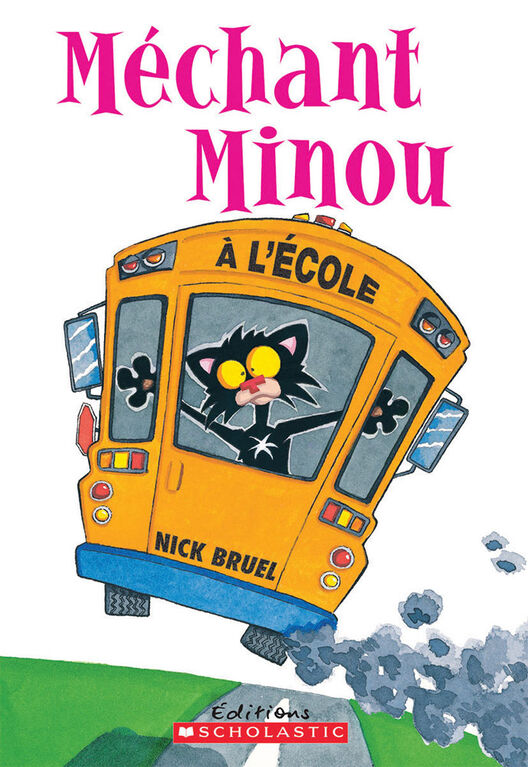 Méchant Minou à l'école - French Edition