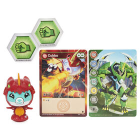 Bakugan, Dragonoid Cubbo Pack, Geogan Rising Transforming Collectible Action Figures