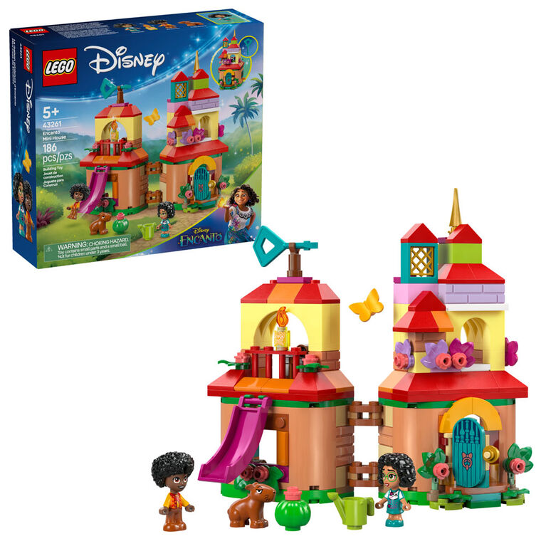 LEGO Disney La maison miniature d'Encanto, Ensemble de construction, Modèle fantastique du film, Cadeau sur le film 43261