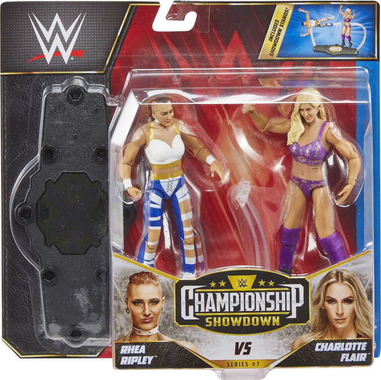 WWE - Championship Showdown - Coffret de 2 - Charlotte Flair contre Rhea Ripley