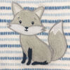 Couverture Avec Applique Sherpa Bleu/Gris Koala Baby - Renard