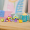 Hatchimals Alive, Make a Splash Playset with 15 Accessories, Bathtub, 2 Color-Change Mini Figures in Self-Hatching Eggs