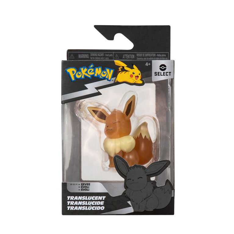 Pokémon Select Battle Figure - Translucent Eevee