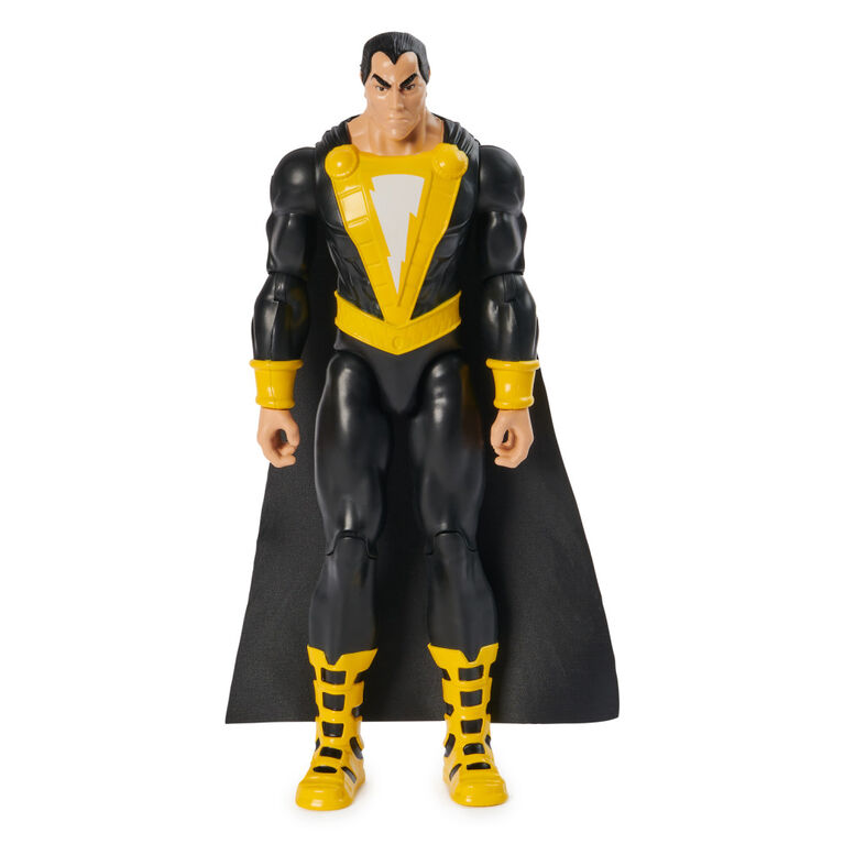 DC Comics, Figurine articul&eacute;e Black Adam de 30,48 cm avec cape, peut prendre diff&eacute;rentes postures, jouets de super-h&eacute;ros &agrave; collectionner