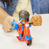Marvel Spidey and His Amazing Friends Ms. Marvel Action Figure and Embiggen Bike Vehicle