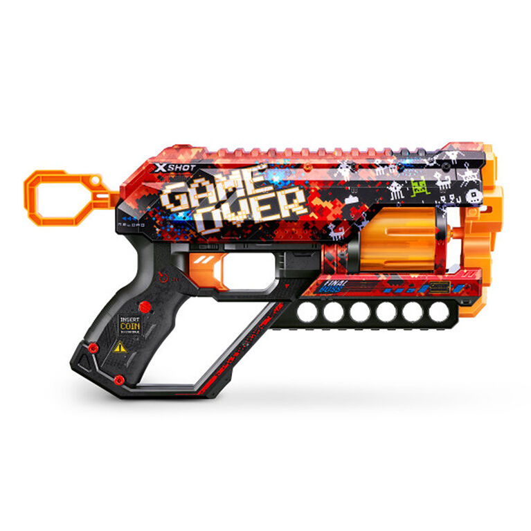 X-Shot Skins Griefer Blaster - Game Over (12 Darts) by ZURU