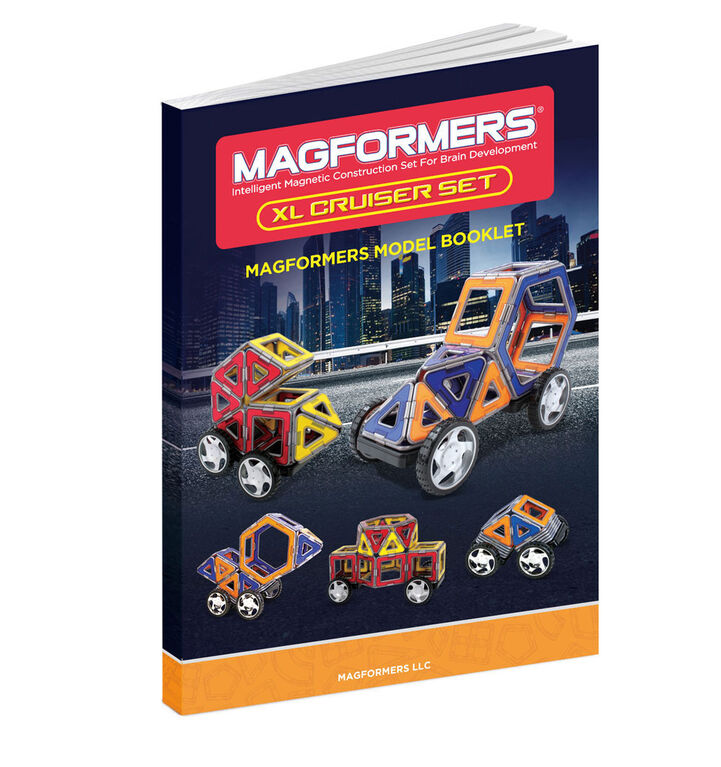 Magformers Coffret XL Cruiser - 32 pièces - les motifs peuvent varier - Édition anglaise