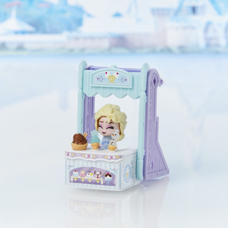 Disney's Frozen 2 Twirlabouts Series 1 Elsa Sled to Shop Playset