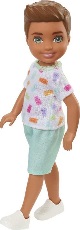 Barbie Chelsea Boy Doll in Colorful T-Shirt